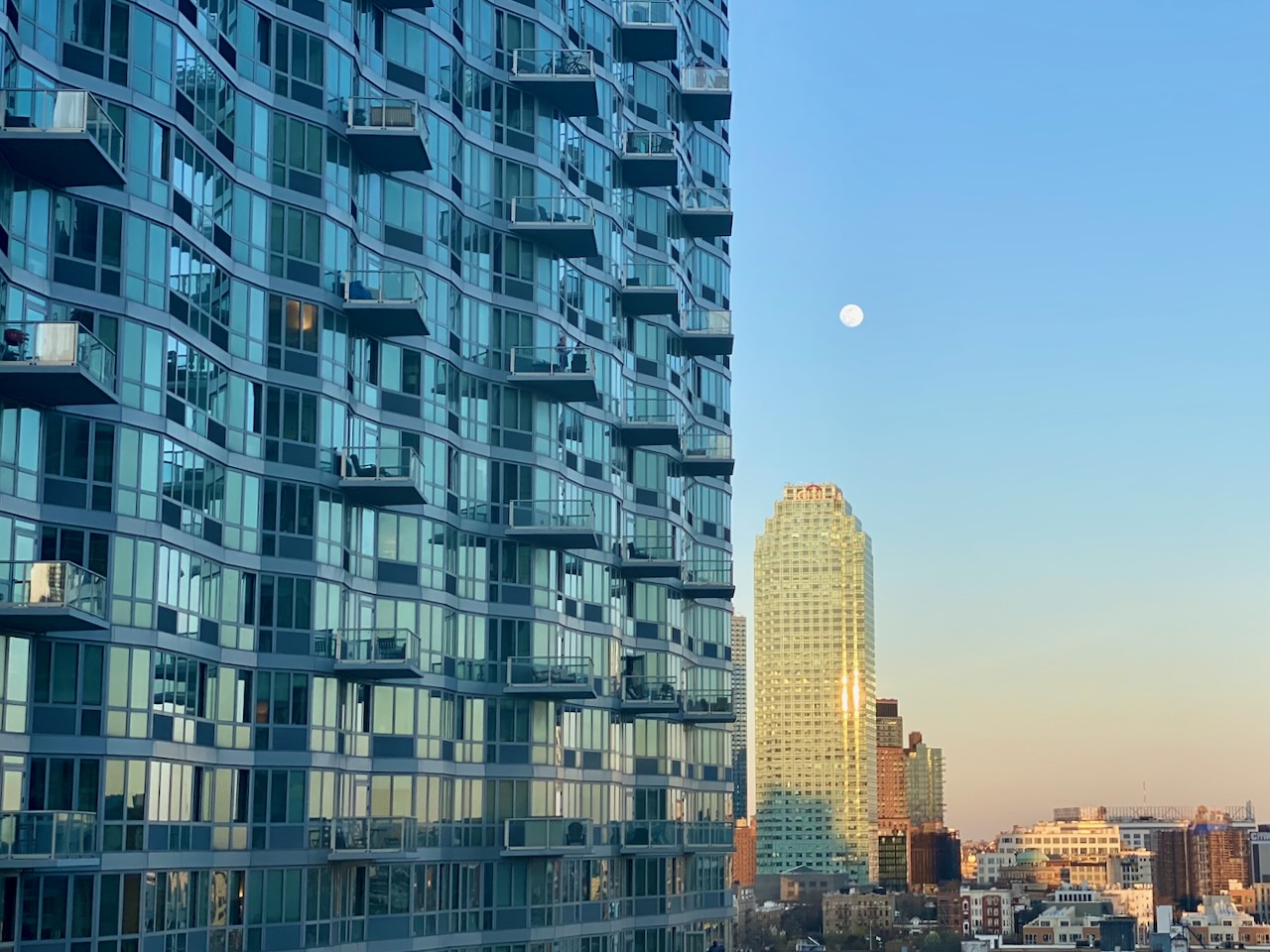 moon over the citi