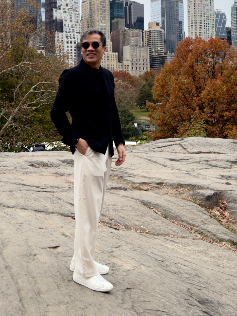on the rocks