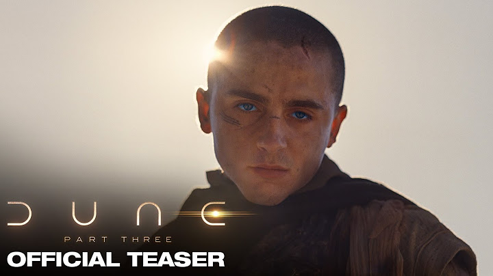 dune: part three